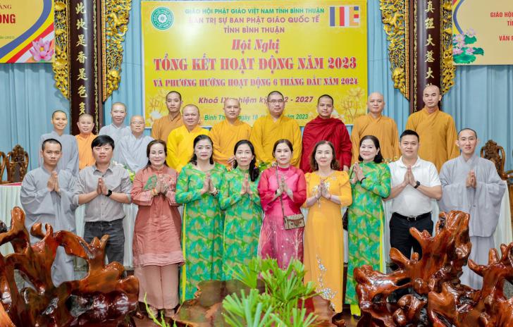 Phan Thiết: Ban Phật Giáo Quốc Tế Tỉnh Tổng Kết Công Tác Phật Sự Năm 2023