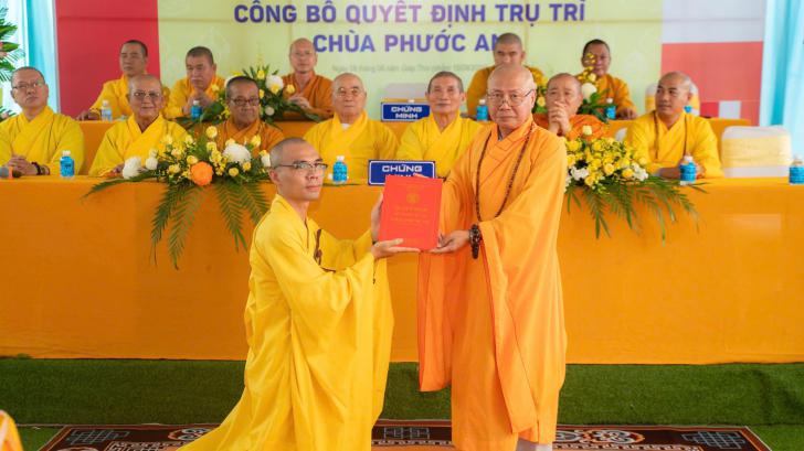 Tuy Phong: Lễ Bổ Nhiệm Trụ Trì Chùa Phước An