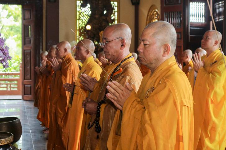 Hàm Tân: 103 Hành Giả An Cư Kiết Hạ Tại Trường Hạ Ban Trị Sự GHPGVN Huyện Hàm Tân