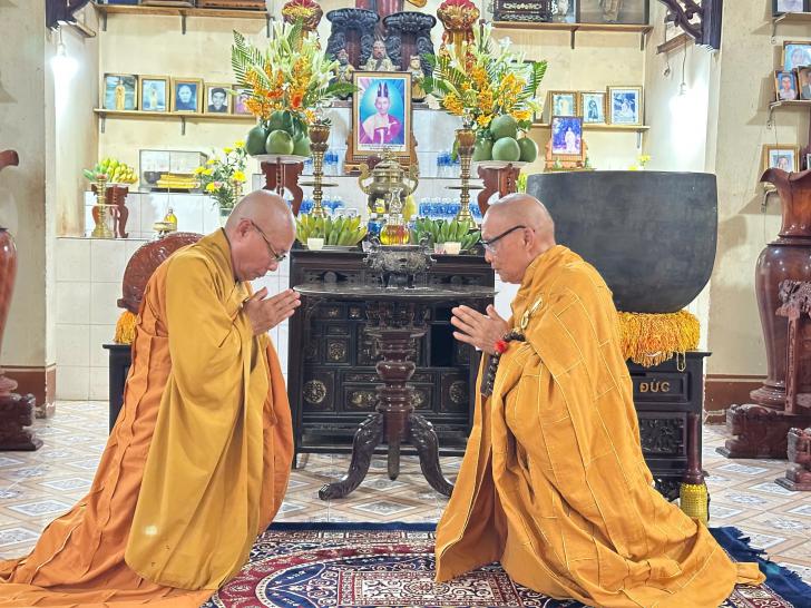 Tuy Phong: Ban Trị Sự GHPGVN Huyện Long Trọng Khai Giảng Khóa An Cư Kiết Hạ PL. 2569 – DL. 2025