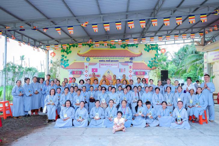 Hàm Thuận Nam: Chùa Phổ Quang tổ chức Khóa tu “Phước Huệ An Lạc” lần thứ I với chủ đề “Hạnh An Vui”