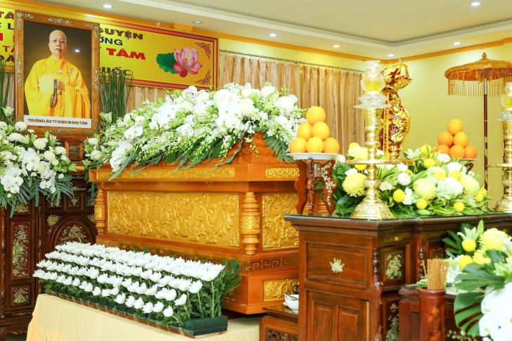 LỄ NHẬP KIM QUAN CỐ NI TRƯỞNG THÍCH NỮ NHƯ TÂM