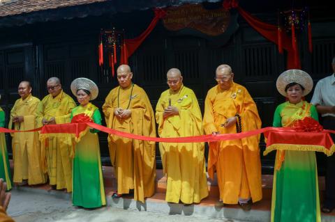 HÀM TÂN: CHÙA KỲ VIÊN TRANG NGHIÊM TƯỞNG NIỆM HÚY NHẬT HÒA THƯỢNG ÂN SƯ VÀ KHÁNH THÀNH PHÒNG THUỐC ĐÔNG Y TỪ THIỆN